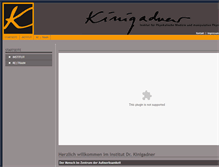 Tablet Screenshot of kinigadner.net